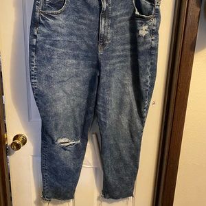 American Eagle Mom Jeans 20R